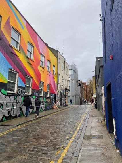 Découvrez les rues colorées, les boutiques vintage et les bar branchés de Shoreditch à Londres