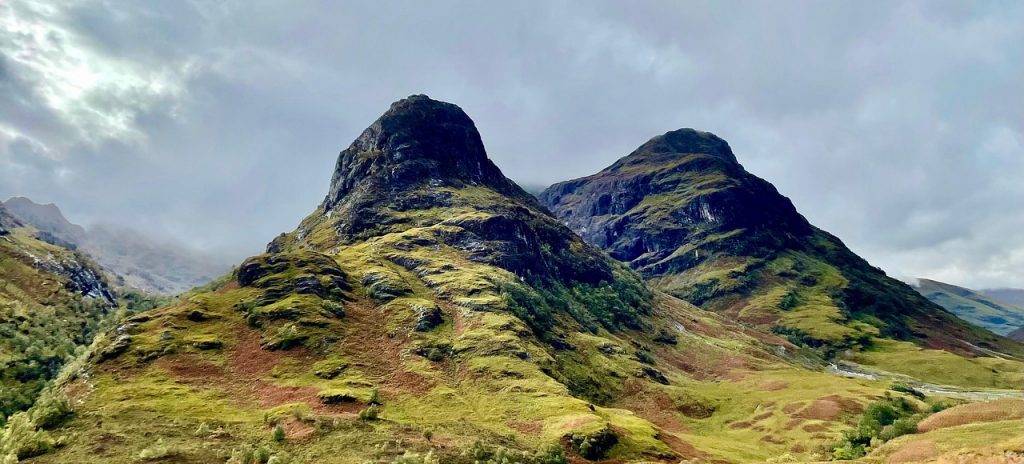 Glencoe et les 3 soeurs, les célèbres montagnes des highlands