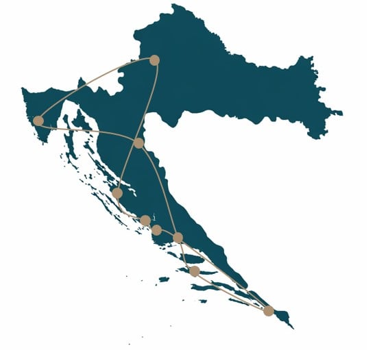 Découvrez les merveilles de la Croatie lors d'une road trip inoubliable