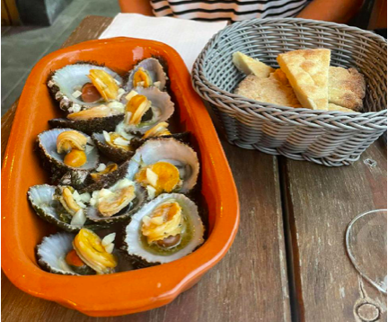 Ne passez pas à côté des patelles grillées