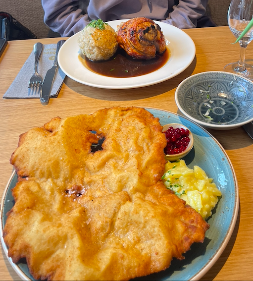 Ne manquez pas le Schnitzel, plat phare autrichien