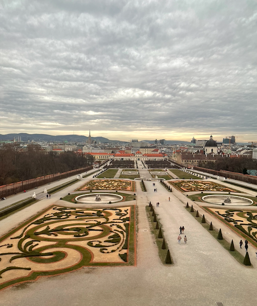 Partez à la découverte des jardins du palais du Belvédère