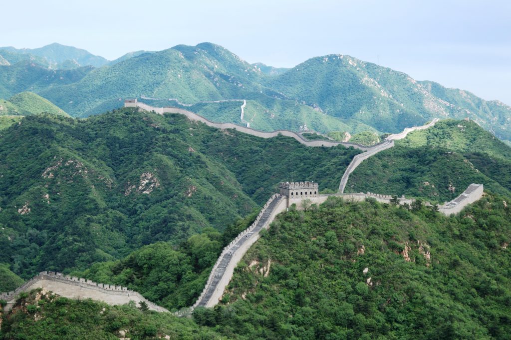Ne manquez pas la muraille de Chine, une des nouvelles merveilles du monde